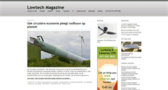 Desktop Screenshot of lowtechmagazine.be